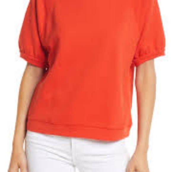 Madewell short sleeve sweatshirt xs - Picture 7 of 7
